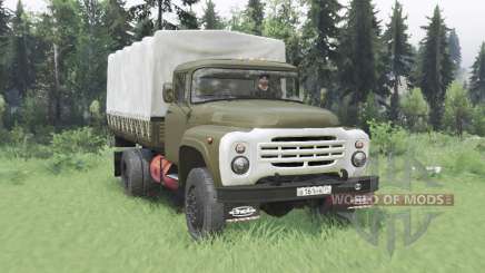 ZIL 130 4x4 green v2.0 for Spin Tires