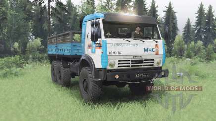 KamAZ 5350 MES for Spin Tires