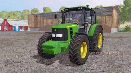 John Deere 6330 interactive control for Farming Simulator 2015