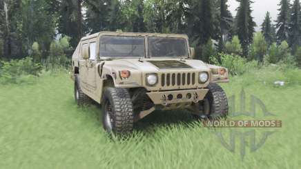 Hummer H1 military for Spin Tires