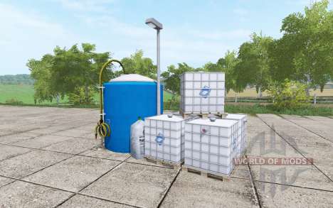 Refill Station with Fertilizer and Seeds for Farming Simulator 2017
