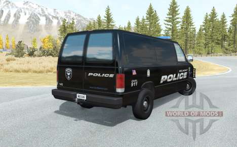 Gavril H-Series Belmont Police for BeamNG Drive