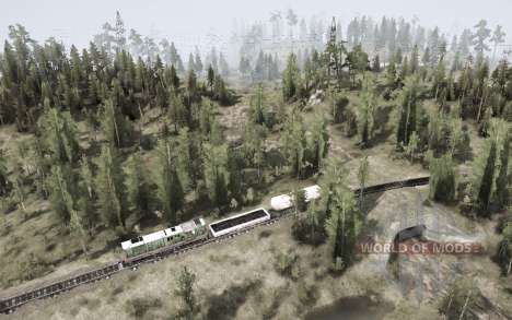 Deciduous forest for Spintires MudRunner