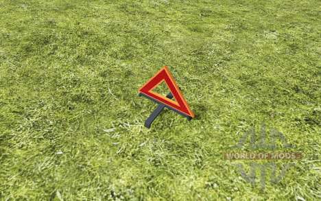 Warning triangle for Farming Simulator 2017
