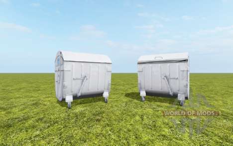 Waste container for Farming Simulator 2017