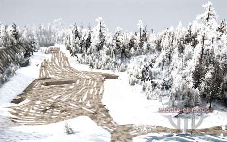 The road to the North 2 for Spintires MudRunner