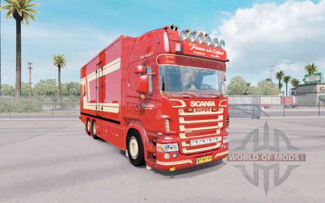 Scania R620 Fleurs for American Truck Simulator