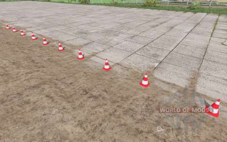 Traffic cone for Farming Simulator 2017