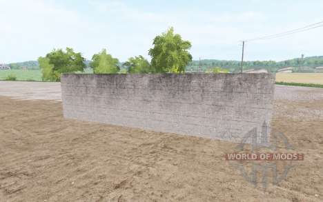 Brick fence for Farming Simulator 2017
