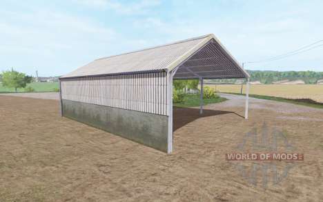 Weathered Vehicle Shelter for Farming Simulator 2017