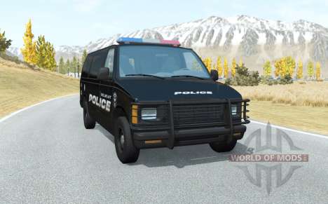 Gavril H-Series Belmont Police for BeamNG Drive