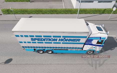 Scania S Tandem Spedition Hohner for Euro Truck Simulator 2