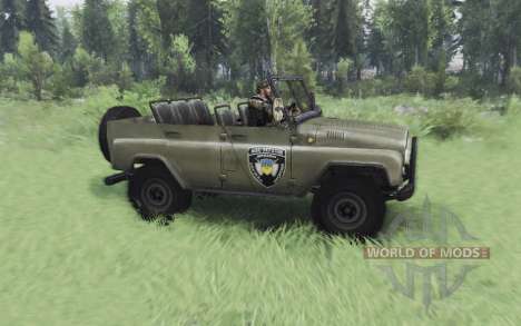 UAZ 469 S. T. A. L. K. E. R. for Spin Tires