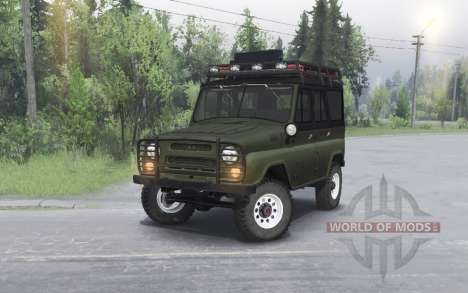 UAZ 469 for Spin Tires