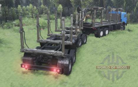 KamAZ 43118 for Spin Tires