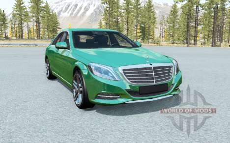 Mercedes-Benz S 500 for BeamNG Drive