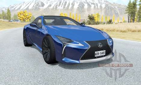 Lexus LC 500 for BeamNG Drive
