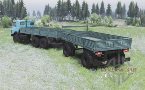 KamAZ 53212 for Spin Tires