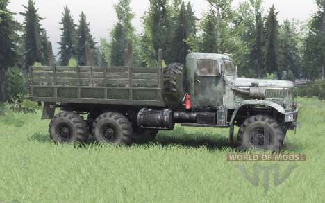 KrAZ 255 for Spin Tires