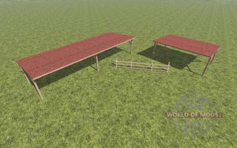Two Shelters for Farming Simulator 2017