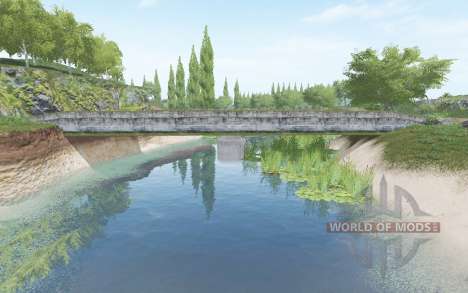 Concrete bridge for Farming Simulator 2017