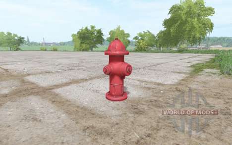 Hydrant fire for Farming Simulator 2017