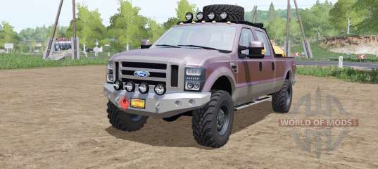 Ford F-250 Super Duty FX4 King Ranch service for Farming Simulator 2017