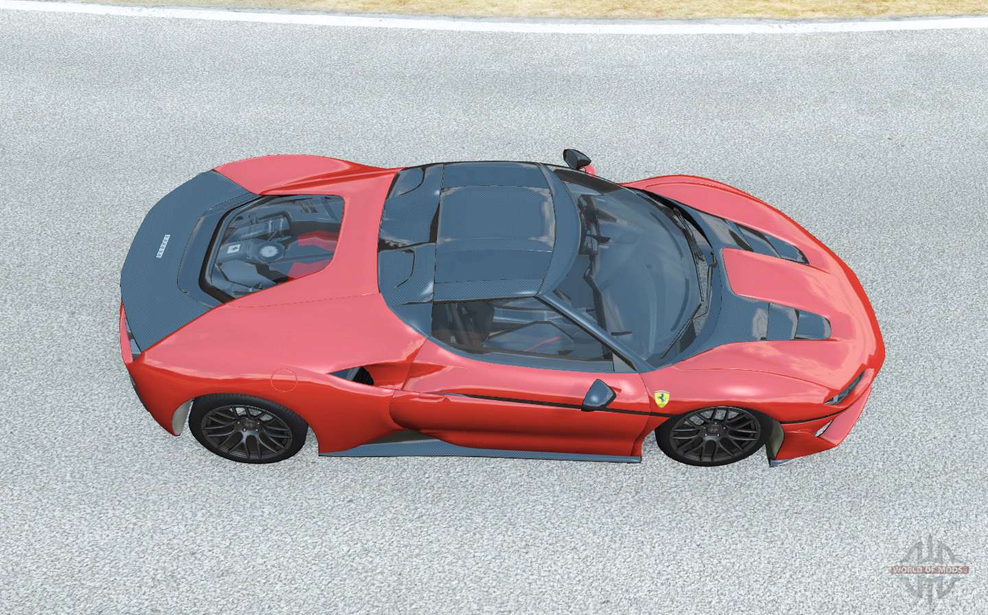 Beamng drive mods ferrari