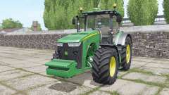 John Deere 8320R with weights for Farming Simulator 2017