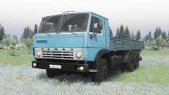 KamAZ 53212 blue for Spin Tires