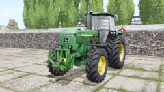John Deere 4955 twin wheels for Farming Simulator 2017