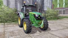 John Deere 6115M interactive control for Farming Simulator 2017