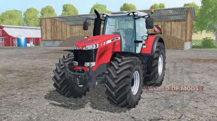 Massey Ferguson 8737 interactive control for Farming Simulator 2015