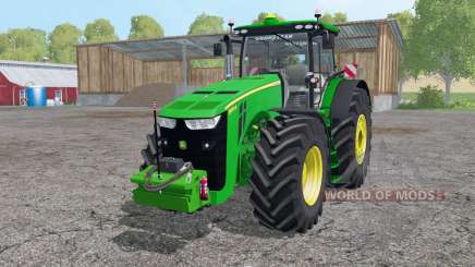 John Deere 8370R intеractive control for Farming Simulator 2015