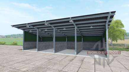 Warehouse with lighting for Farming Simulator 2017