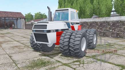 Case 2870 Traction King twin wheels for Farming Simulator 2017