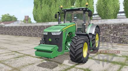 John Deere 8320R with weights for Farming Simulator 2017