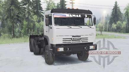 KamAZ 54115 6x6 for Spin Tires