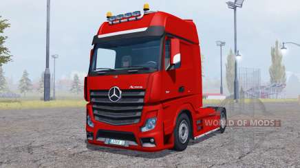 Mercedes-Benz Actros (MP4) v2.0 for Farming Simulator 2013