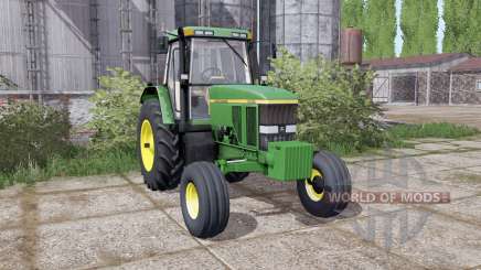 John Deere 7800 duаl rear for Farming Simulator 2017