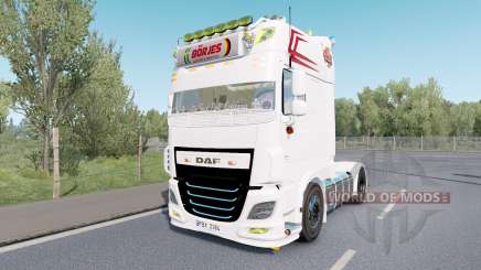 DAF XF Super Space Cab custom for Euro Truck Simulator 2