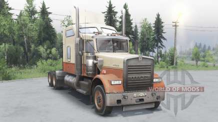 Kenworth W900 timber truck for Spin Tires