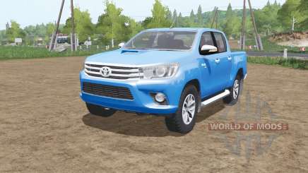 Toyota Hilux 4x4 Double Cab 2015 for Farming Simulator 2017