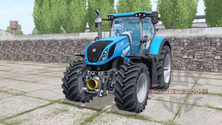 New Holland T7.315 with options for Farming Simulator 2017