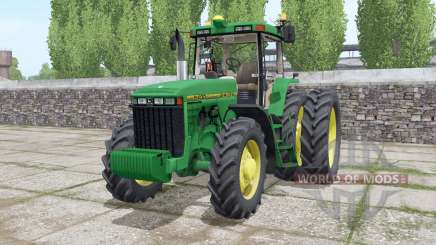 John Deere 8400 wheels selection for Farming Simulator 2017
