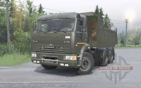 KamAZ 6520 for Spin Tires