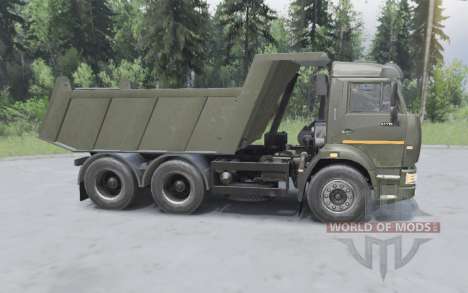 KamAZ 6520 for Spin Tires