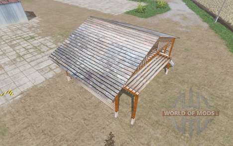 Wooden shed for Farming Simulator 2017
