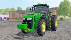 John Deere 8370R double wheels for Farming Simulator 2015