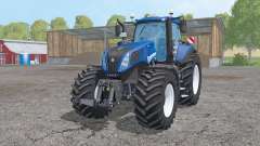 New Holland T8.420 animation parts for Farming Simulator 2015